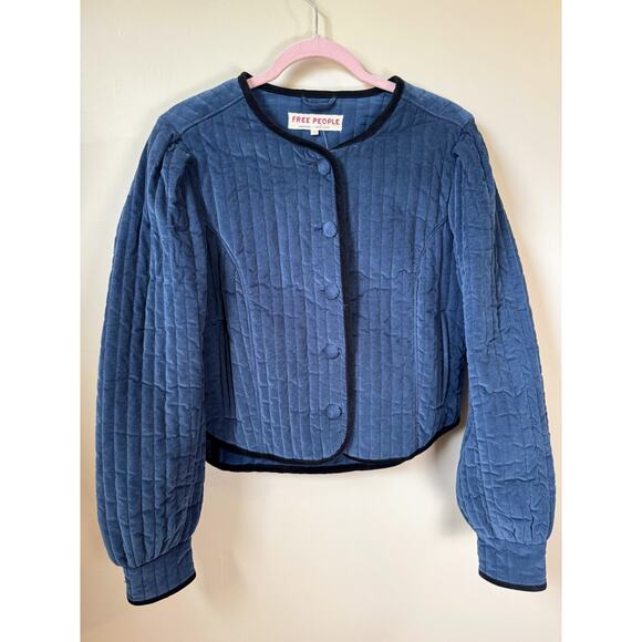 NEW NWT Free People Natalia Velvet Jacket Size XS - Picture 4 of 6